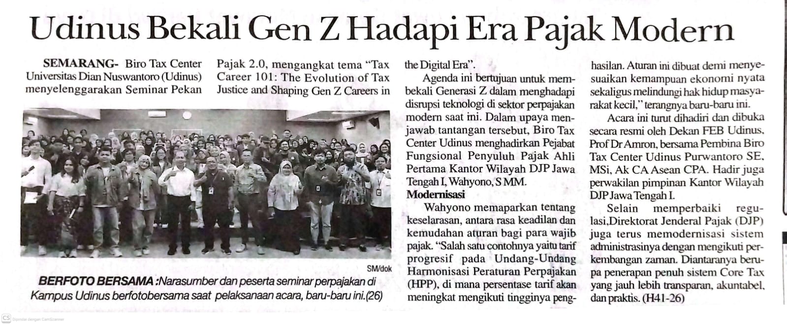 8. Bukti Publikasi Suara Merdeka Cetak